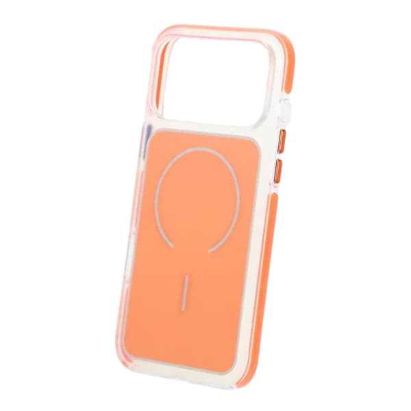 Mobilskal TPU Bumper med Magsafe för iPhone 17 Pro Max - Orange Orange