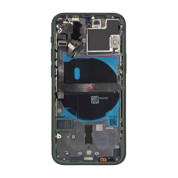 iPhone 13 Mini Baksida Komplett Med Smådelar - Grön Grön