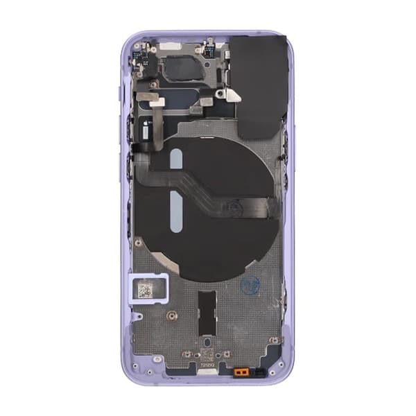 iPhone 12 Mini Baksida Komplett Med Smådelar - Lila Lila