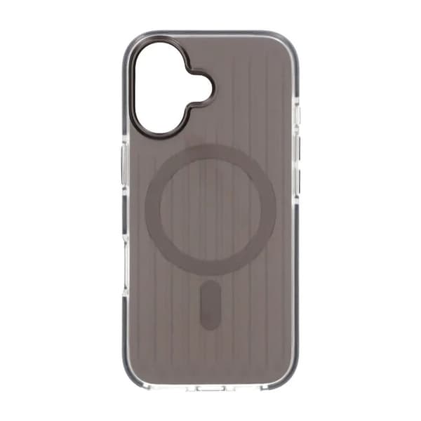 Mobile Case Corrugated Magsafe for iPhone 17 - Black Svart