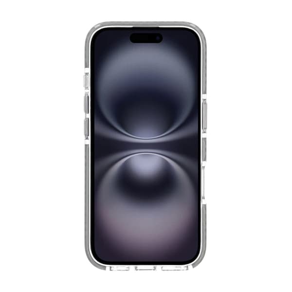 Patterned TPU Case for iPhone 16 with MagSafe - Silver Silver
