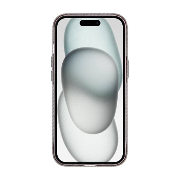iPhone 15 Carbon Case - Grey Grå
