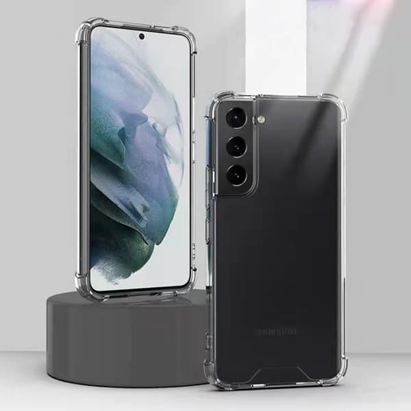 Shockproof Mobile Case Samsung Galaxy S22 5G - Transparent Transparent