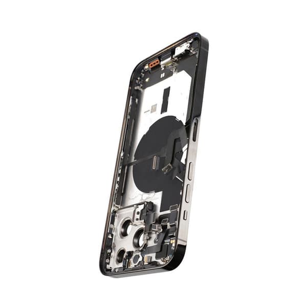 iPhone 14 Pro Max Baksida med Komplett Ram - Svart Svart