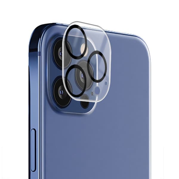Kameraskydd iPhone 12 Pro Max - Härdat Glas Transparent