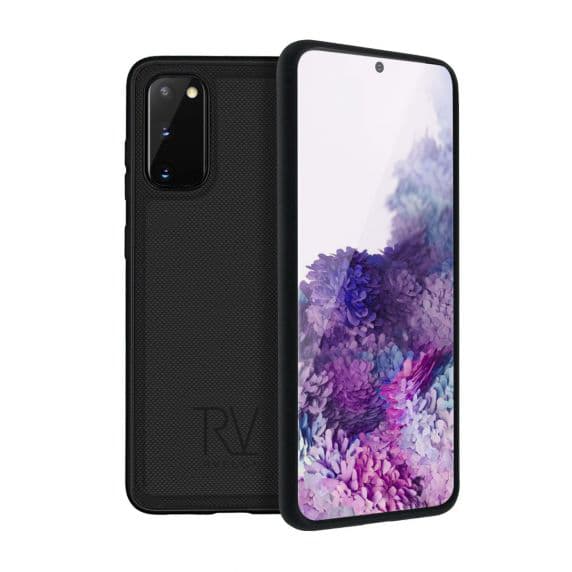 RV Magnetic Wallet Case-Galaxy S20 Plus- Black Svart