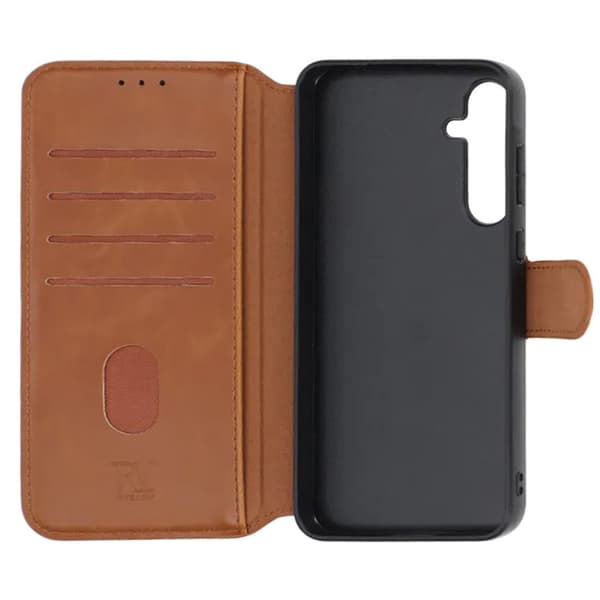 Samsung Galaxy A35 Plånboksfodral Rvelon - Brun Brun