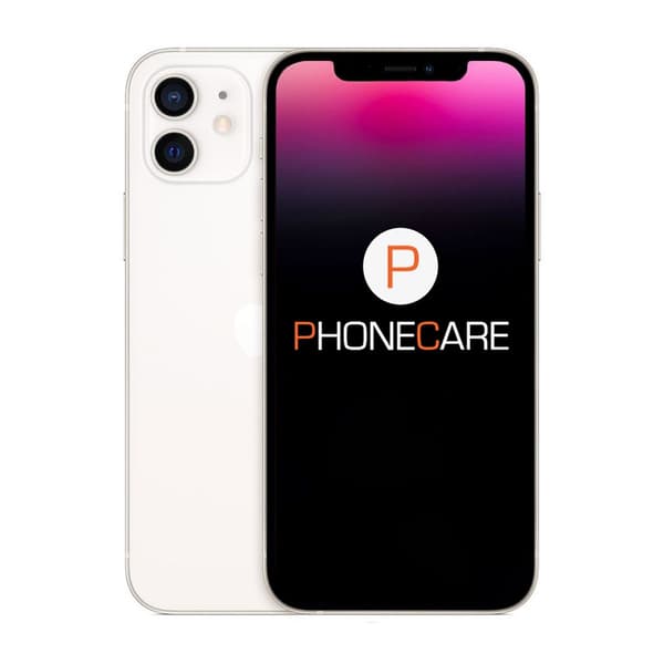 Begagnad iPhone 12 64GB Vit - Använt skick Vit