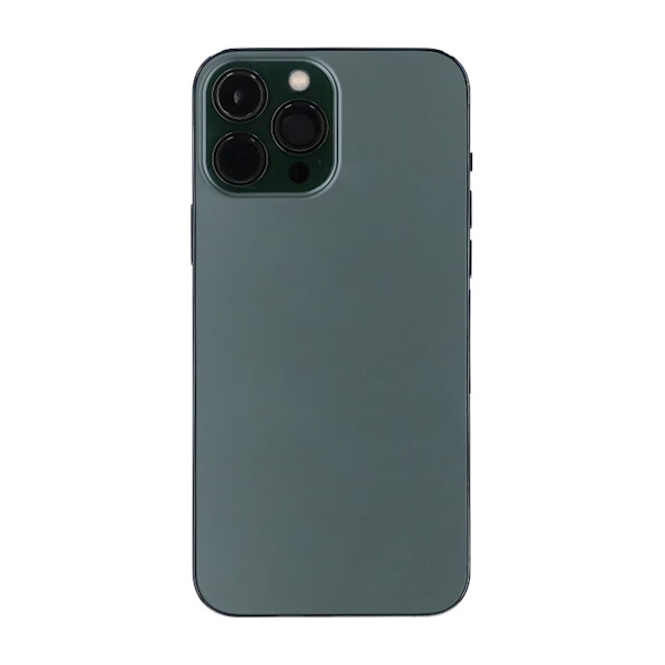 iPhone 13 Pro Max Baksida med Komplett Ram OEM - Grön Grön