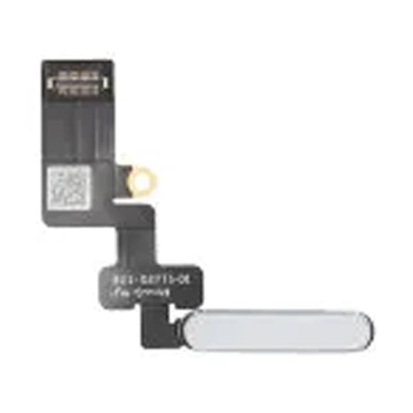 iPad Air 5 2022 Fingeravtrycksläsare Sensor Flexkabel - Vit Vit