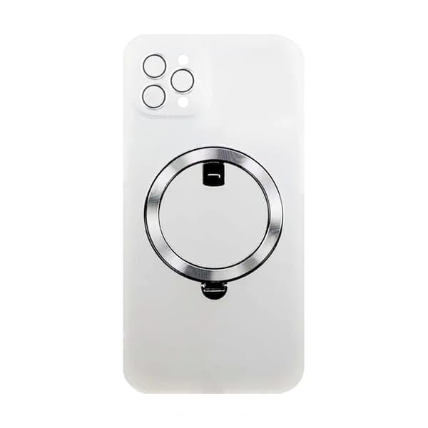 iPhone 13 Pro Max Skal med MagSafe Stativ Rvelon - Vit Vit