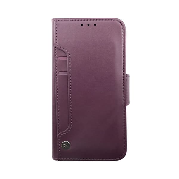 iPhone 14 Plånboksfodral Extra Kortfack Rvelon - Lila Lila