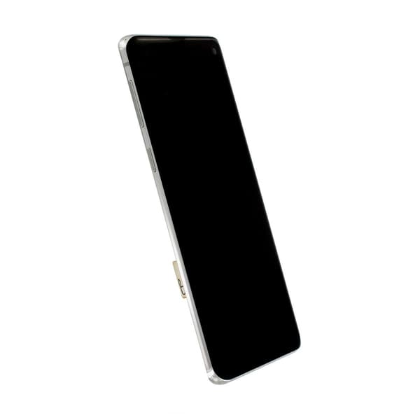 Samsung Galaxy S10 Skärm med LCD Display Original - Vit Vit