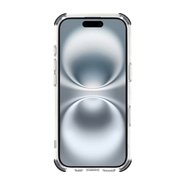 iPhone 16 Pro Max Rvelon Mobile Case Magnet with Edge Protection - Gray Grå