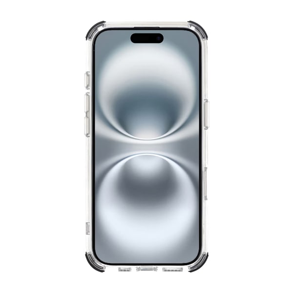 iPhone 16 Pro Max Rvelon Mobilskal Magnet med Kantskydd - Grå Grå