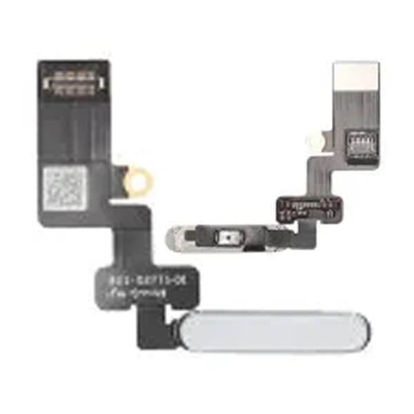 iPad Air 5 2022 Fingeravtrycksläsare Sensor Flexkabel - Vit Vit