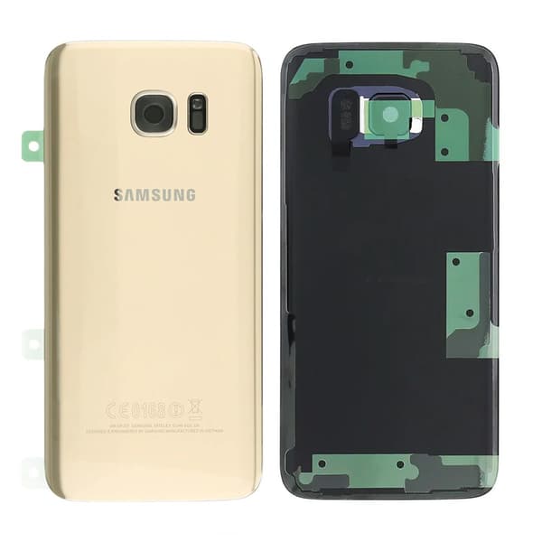 Samsung Galaxy S7 Edge (SM-G935F) Baksida Original - Guld Guld