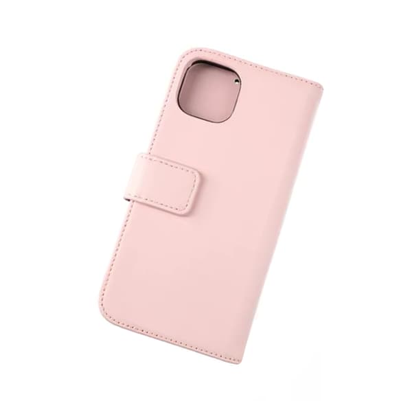 iPhone 12 Mini Plånboksfodral Läder Rvelon - Rosa Rosa