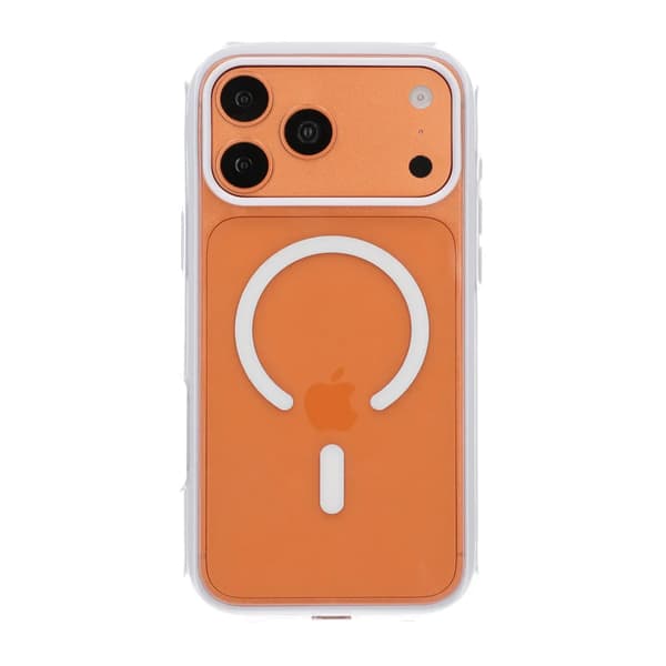 Stötsäkert Airbag Mobilskal för iPhone 17 Pro Max och 18 Pro Max - Vit Vit