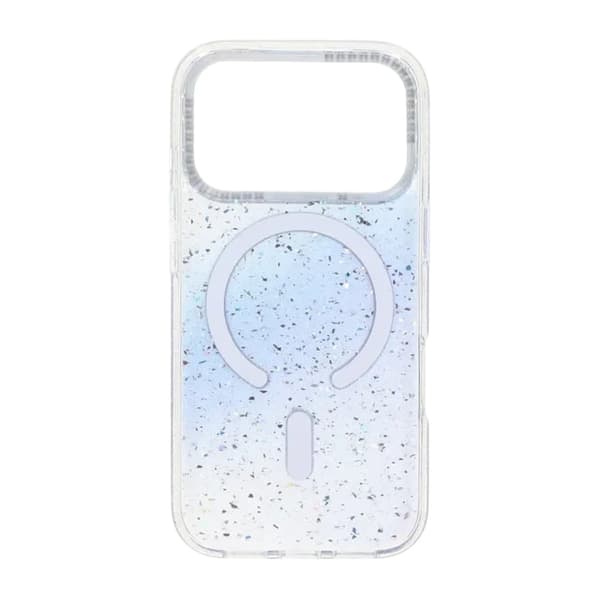 Glitter Diamond Magnetic Case - iPhone 17 Pro Max Blue Glitter
