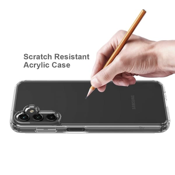 RV Shockproof bumper Case Transparent for Samsung A34 5G Transparent