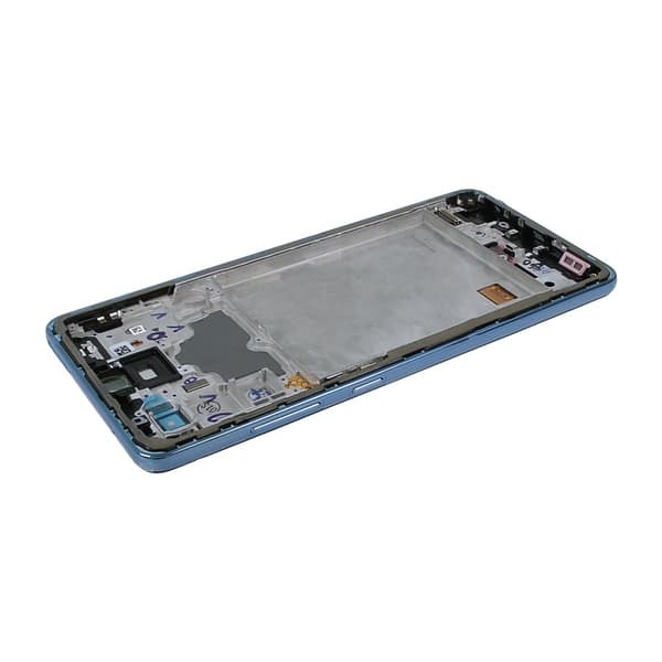 Samsung Galaxy A72 Skärm med LCD Display Original - Blå Blå