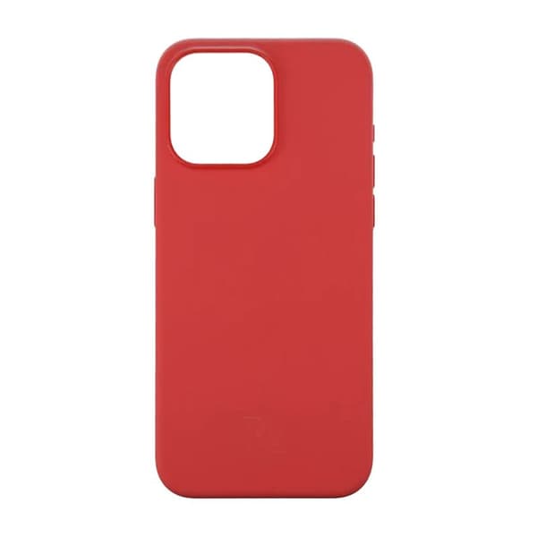 iPhone 15 Pro Max Silicone Case Rvelon MagSafe - Red Röd