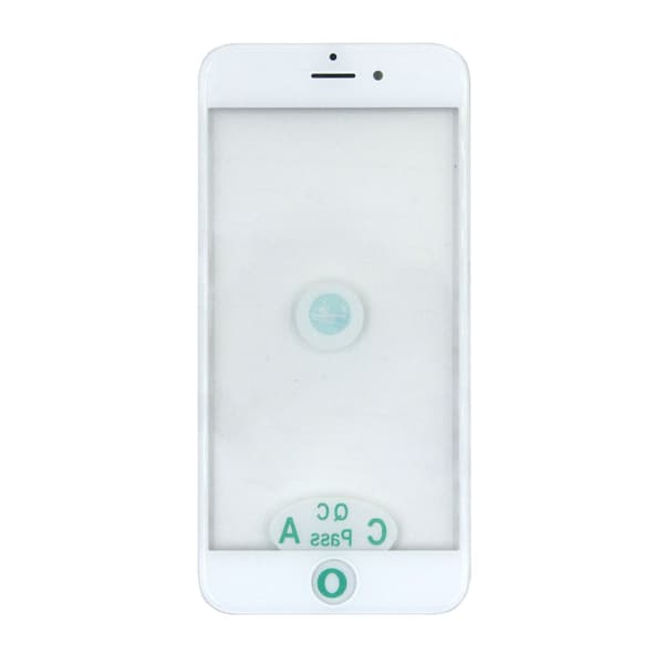 iPhone 6 Glas med OCA-film - Vit Vit