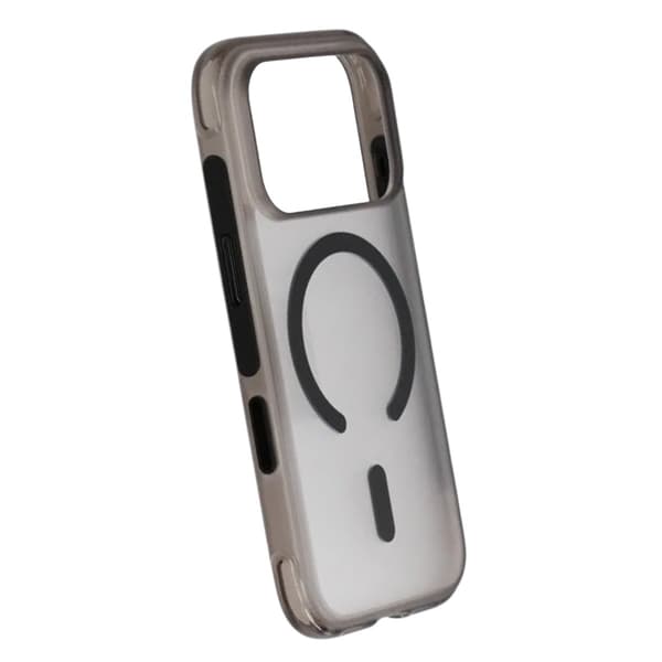 Matte Magnetic Shockproof Airbag  Case For iPhone 17 Pro Max Black