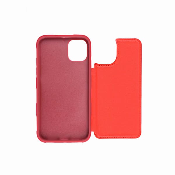 iPhone 11 Pro Max Shockproof Case with Card Slot - Red Röd