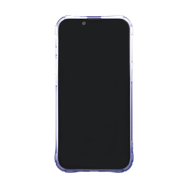 iPhone 14 Plus Shockproof Case with Card Holder - Purple Lila