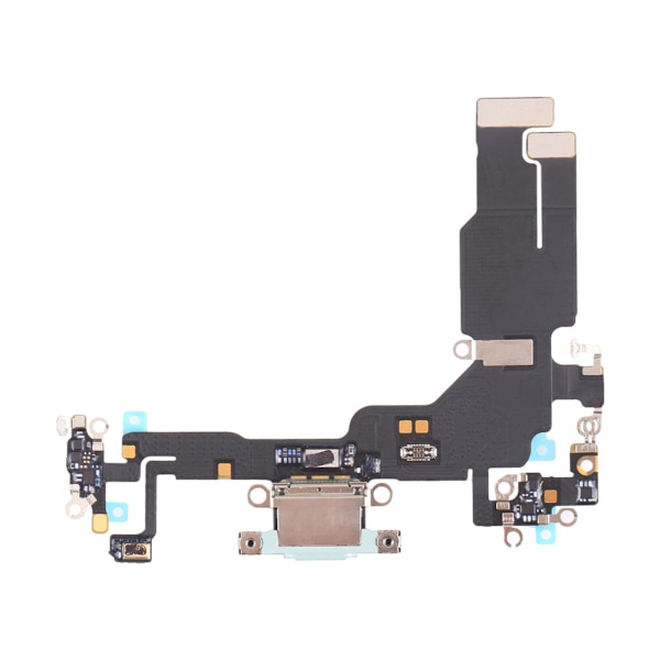 iPhone 15 Laddkontakt med Flexkabel - Blå Blå