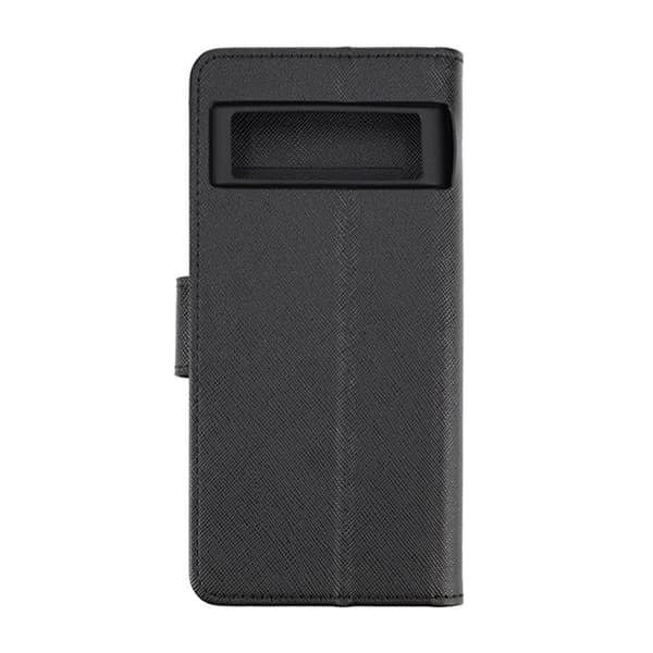 Google Pixel 7 Plånboksfodral med Stativ - Black