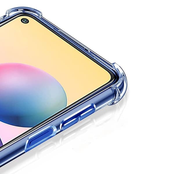 Xiaomi Mi 10T Stöttåligt Mobilskal - Transparent Transparent