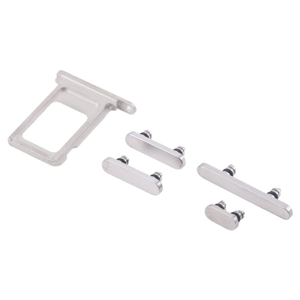 Knappar och Simkorthållare för iPhone 15 Pro/15 Pro Max - Nat...