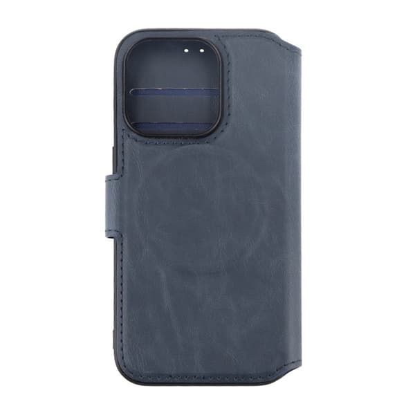iPhone 15 Pro Wallet Case with Magsafe Rvelon - Blue Blå