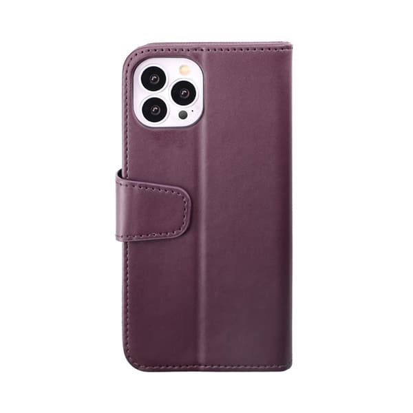iPhone 14 Pro Wallet Case Extra Card Slot Rvelon - Purple Lila