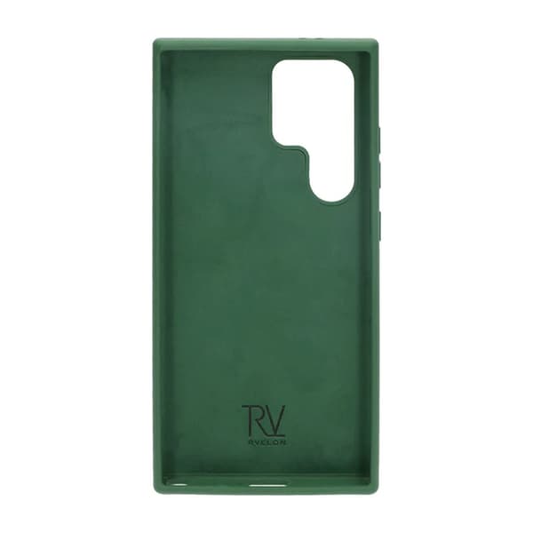 Samsung Galaxy S24 Ultra Silicone Case Rvelon - Green Grön