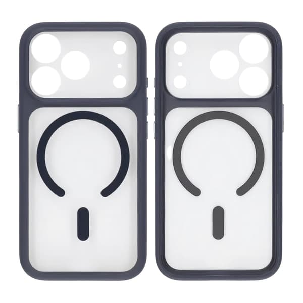 Case for iPhone 17 Pro Max - MagSafe and Camera Protection - Blue Blå