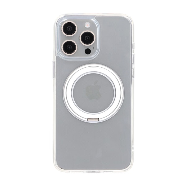 iPhone 15 Pro Max Mobilskal med Magsafe Stativ - Transparent Transparent