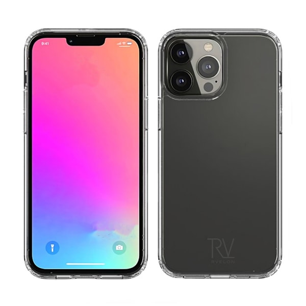 iPhone 12 Pro Max Case Shockproof Rvelon Transparent Transparent