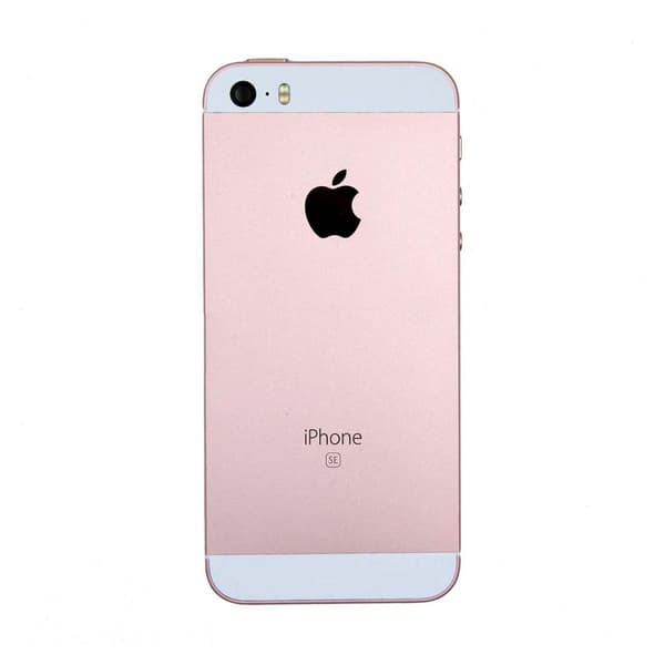 iPhone SE Baksida/Ram - Roséguld Pink Gold