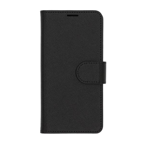Flip Stand Leather Wallet Case For Samsung S26 Black Svart