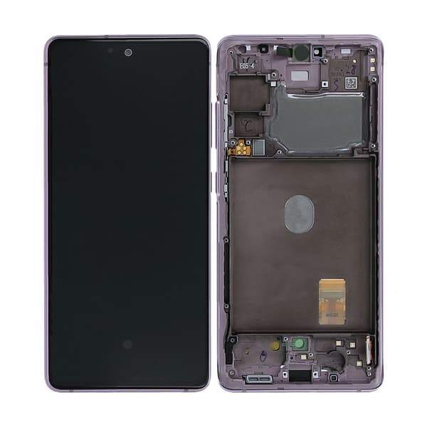Samsung Galaxy S20 FE 5G Skärm med LCD Display Original - Lav... Lavendel