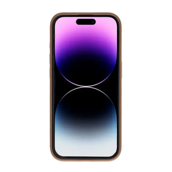 iPhone 15 Pro Rvelon Case Rotating Magnet Stand - Bronze Bronze