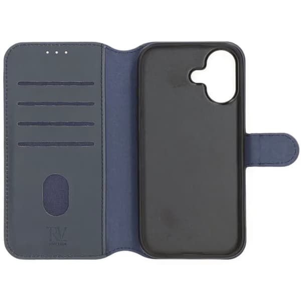 RV Magnetic Wallet Case iPhone 17 Abssy Blue Blå
