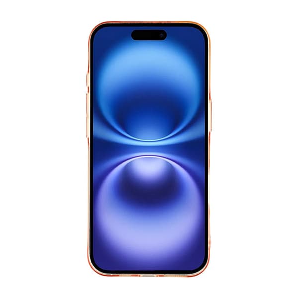 Ultra-thin Mobile Case with Camera Protection for iPhone 17 - Orange Orange