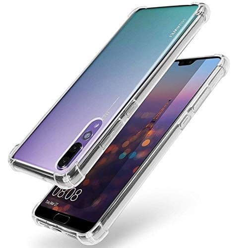 Stöttåligt Mobilskal Huawei P20 Pro - Transparent Transparent