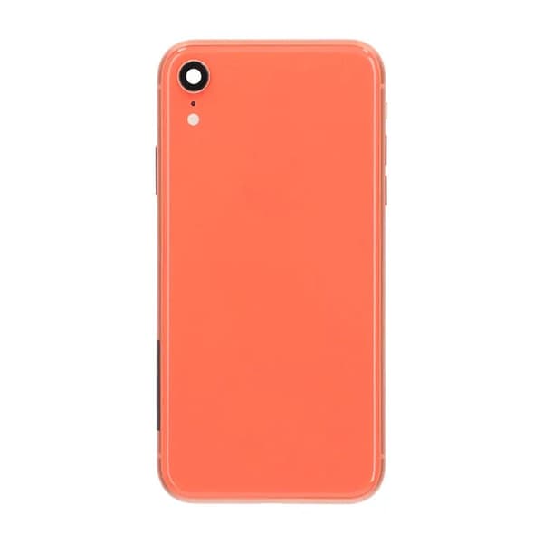 iPhone XR Baksida med Komplett Ram OEM - Rosa Rosa