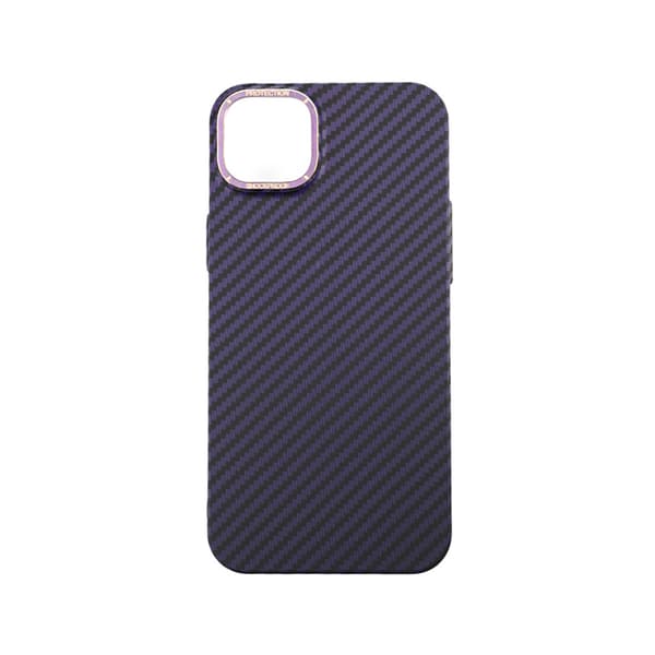 Carbon Fiber Case iPhone 14 Plus - Purple Lila